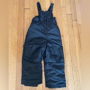Target Cat & Jack Black Toddler Bib Snow Pants 3T